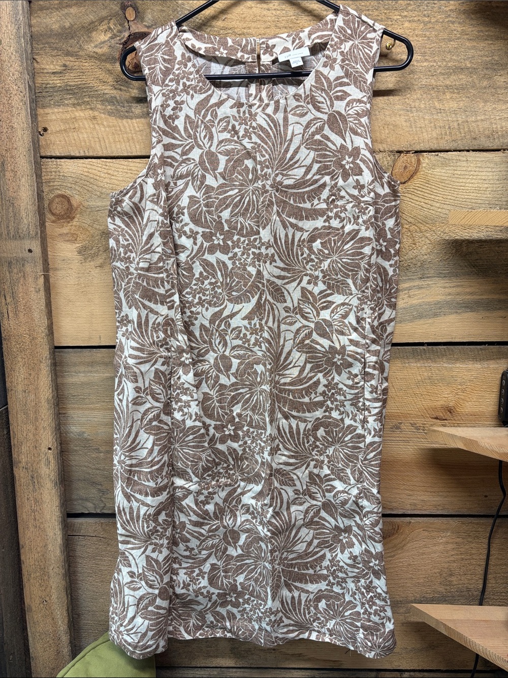 J. Jill Linen Sleeveless Dress